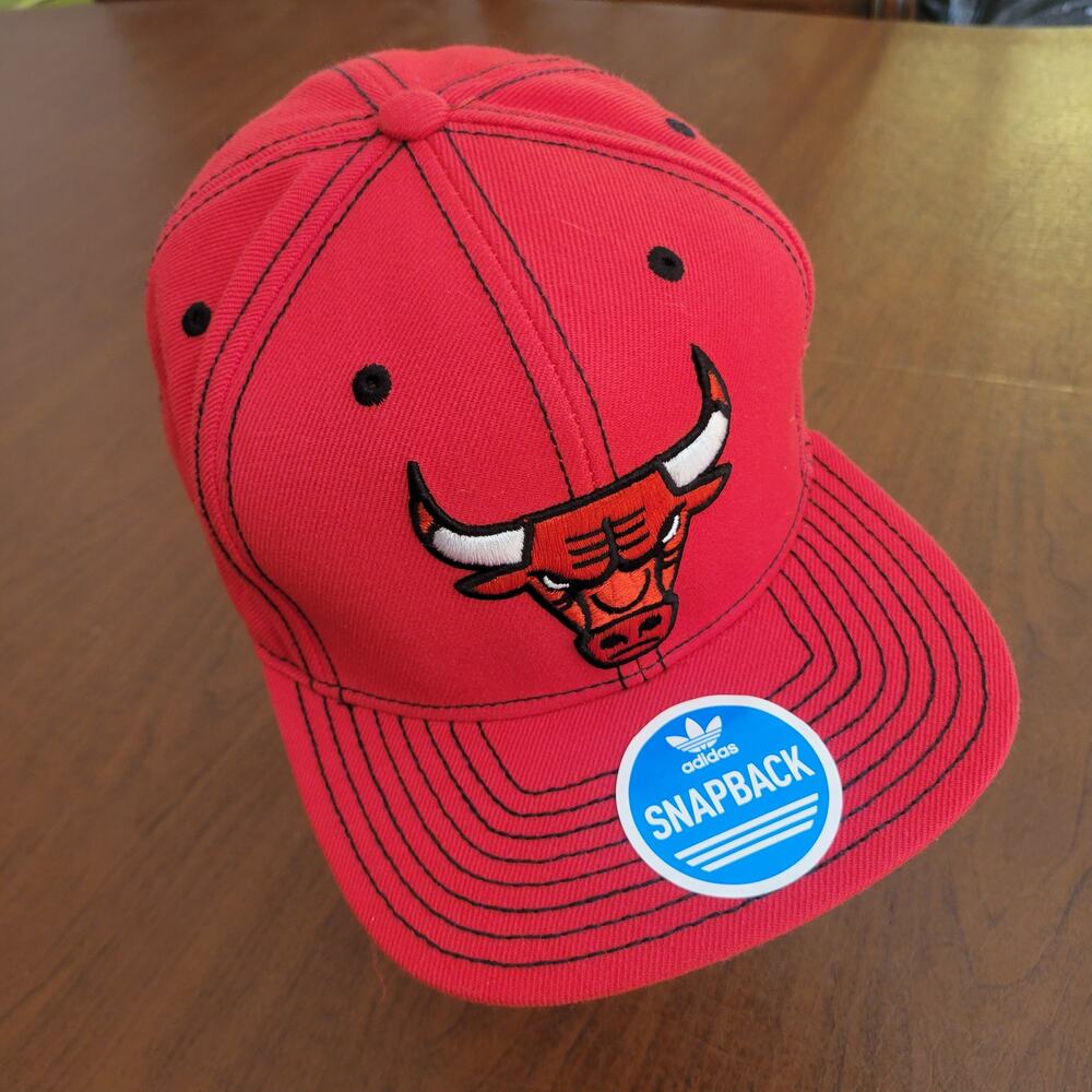 Chicago Bulls NBA Adidas snapback hat cap New with tag